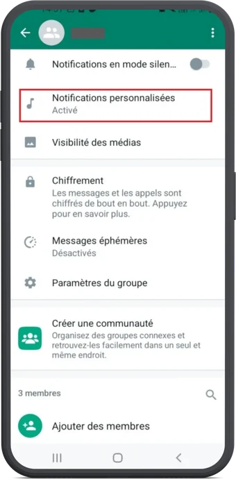 Commande reçue sur WhatsApp
