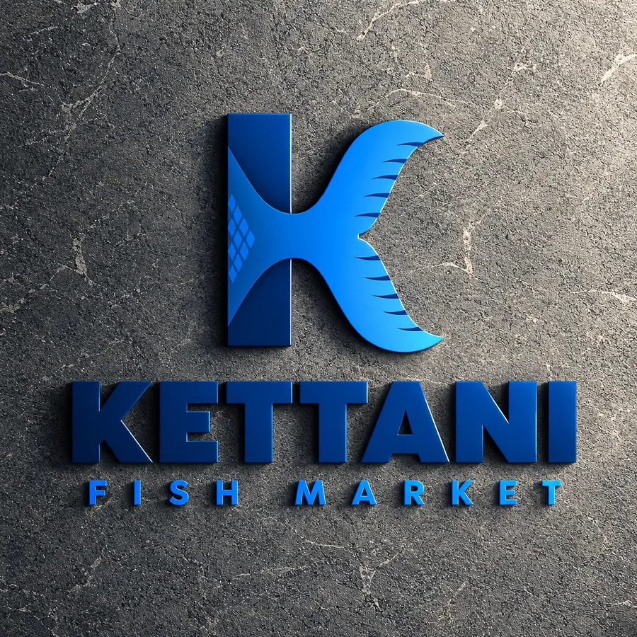 Logo Kettani Fish Market, version 2